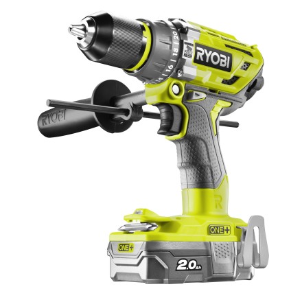 Ryobi Бесщеточная ударная дрель шуруповерт R18PD7-220B 5133004295 купить в Нижневартовске