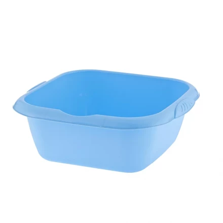 Таз пластмассовый квадратный 12л, голубой ТМ Elfe 92985 купить в Нижневартовске