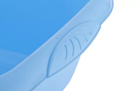 Таз пластмассовый квадратный 12л, голубой ТМ Elfe 92985 купить в Нижневартовске