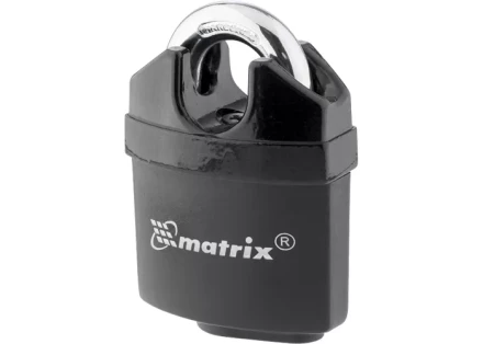 Замок навесной всепогодный усиленный 50 мм MATRIX 91812 купить в Нижневартовске