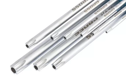 Набор ключей имбусовых TORX-TT T10-T50 экстра-длинные S2 сатинированные 9 шт Gross 16408 купить в Нижневартовске