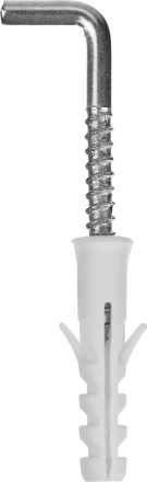 Дюбели ЕВРО с шурупом-крюком пакет серия МАСТЕР купить в Нижневартовске