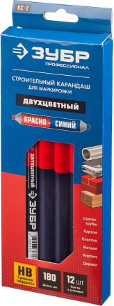 Карандаш разметочный двухцветный серия ПРОФЕССИОНАЛ купить в Нижневартовске