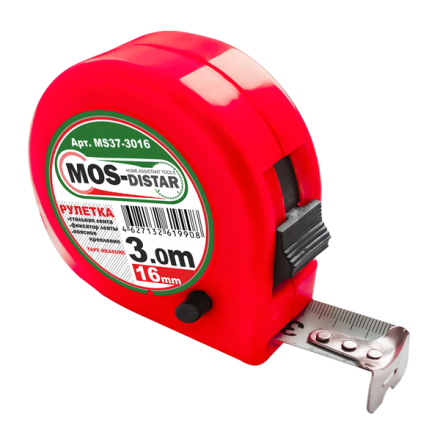 Рулетка измерительная MOS-DISTAR MS37-10025 купить в Нижневартовске