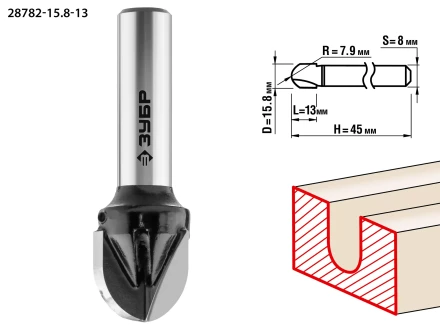 Фрезы пазовые галтельные для ламината серия ПРОФЕССИОНАЛ купить в Нижневартовске