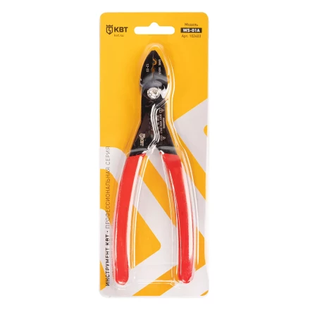 Многофункциональный стриппер КВТ WS-01A для снятия изоляции с проводов 0.5–4.0 мм (102403) купить в Нижневартовске