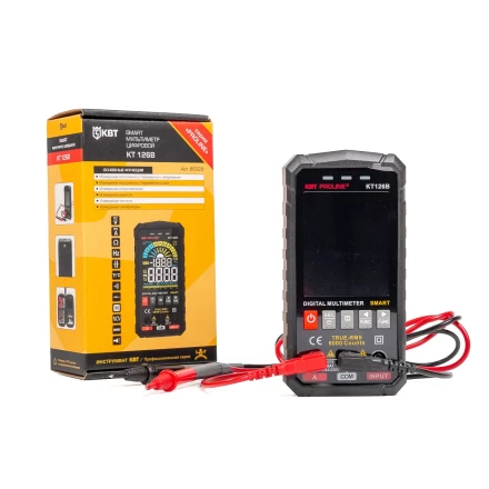 Мультиметр цифровой КВТ SMART KT 126В с True RMS (86329) купить в Нижневартовске