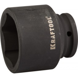 Торцовая головка KRAFTOOL &quot;INDUSTRIE QUALITAT&quot; ударная (3/4&quot;), FLANK, Cr-Mo, фосфатированная, 50 мм 27945-50