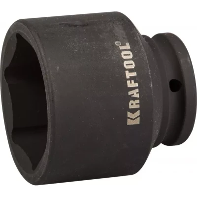 Торцовая головка KRAFTOOL "INDUSTRIE QUALITAT" ударная (3/4"), FLANK, Cr-Mo, фосфатированная, 50 мм 27945-50