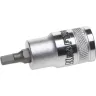 Торцовая бита-головка KRAFTOOL "INDUSTRIE QUALITAT", материал S2, HEX, сатинированная, 1/2", H5 27908-05_z01 купить в Нижневартовске