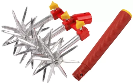 Набор GRINDA садовый: культиватор 6-звездочный, ручка пластмассовая 8-421888 купить в Нижневартовске