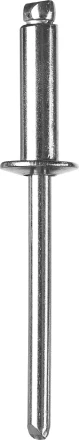 Заклепки ЗУБР из нержавеющей стали, 4,8x14мм, 500шт 31315-48-14 купить в Нижневартовске