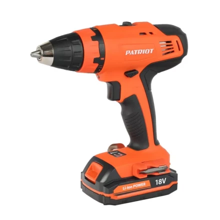 Дрель-шуруповерт аккумуляторная PATRIOT BR 180 Li в кейсе купить в Нижневартовске