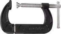 Струбцина G-образная, многоразмерная, поступенчатая регулировка, 2"-3" MATRIX PROFESSIONAL 20610