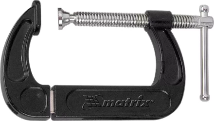 Струбцина G-образная, многоразмерная, поступенчатая регулировка, 2"-3" MATRIX PROFESSIONAL 20610 купить в Нижневартовске
