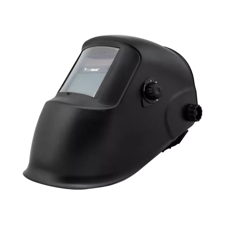 Маска сварщика Корунд черная ф-р АСФ 4/9-13 с внеш. рег. FoxWeld ,без коробки купить в Нижневартовске