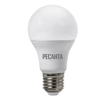 Лампа светодиодная РЕСАНТА LL-R-A60-13W-230-3K-E27 76/1/17