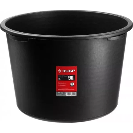 Кадка ЗУБР "ЭКСПЕРТ" строительная пластмассовая, 90л 06095-90_z03 купить в Нижневартовске