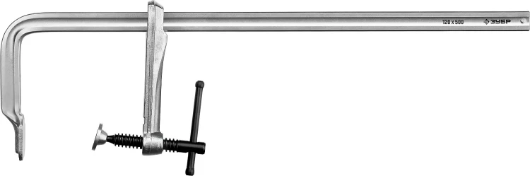 ЗУБР КС-500/120, F, 500 х 120 мм, цельнокованая струбцина, Профессионал (32157-120-500) купить в Нижневартовске