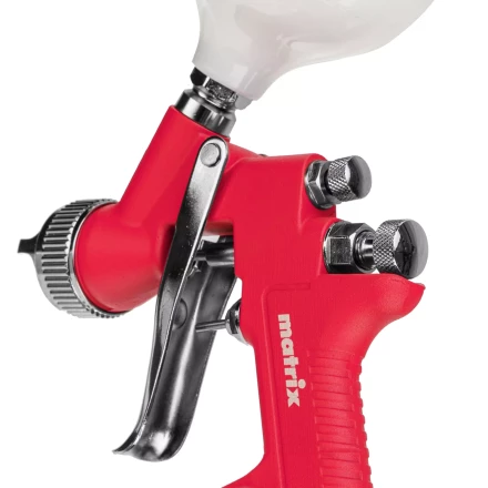 Краскораспылитель HP пневмат. с верхним бачком V= 0,6 л, сопло диаметром 1.7 мм// Matrix 57321 купить в Нижневартовске