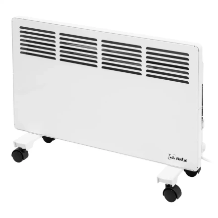 Конвектор электрический КМ-1500.2, 230 В, 1500 Вт, X-образный нагреватель, колеса, термостат // MTX 98125 купить в Нижневартовске