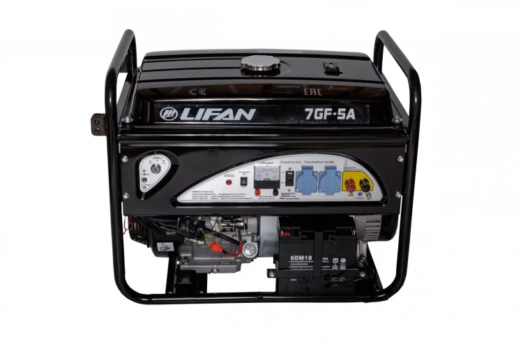 Бензогенератор LIFAN 7GF-5A автомат купить в Нижневартовске