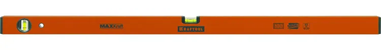 Уровень KRAFTOOL коробчатый усиленный, точность (0,5мм/м), 2 ампулы, 100 см 34577-100 купить в Нижневартовске