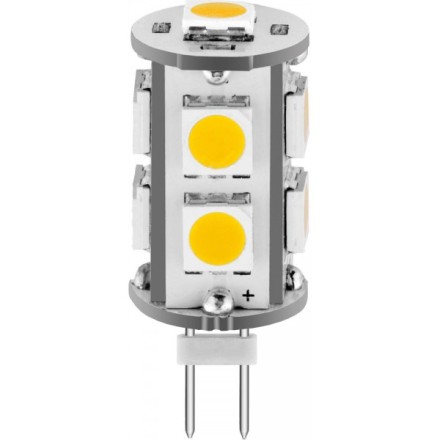 Лампа СВЕТОЗАР светодиодная &quot;LED technology&quot;, теплый белый свет (3000К), 12В, 1,8Вт (10) 44590-10 купить в Нижневартовске