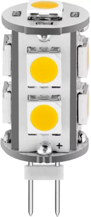 Лампа СВЕТОЗАР светодиодная "LED technology", теплый белый свет (3000К), 12В, 1,8Вт (10) 44590-10 купить в Нижневартовске