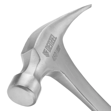 Молоток-гвоздодер 450 г Denzel, цельнометаллический, двухкомпонентная рукоятка, 10423 купить в Нижневартовске