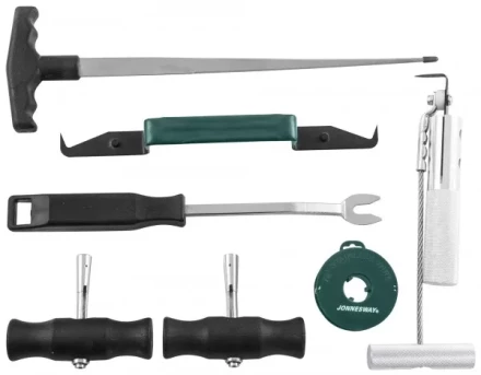 Комплект для демонтажа лобовых стекол 7 предметов  AB010002  Jonnesway 47652 купить в Нижневартовске