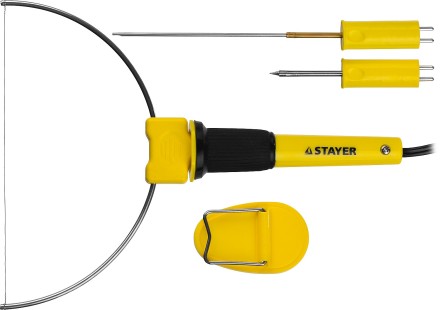 Прибор STAYER MASTER MAXtermo для художественной резки пенопласта, пластика, 3 насадки, 7Вт 45257-H3 купить в Нижневартовске