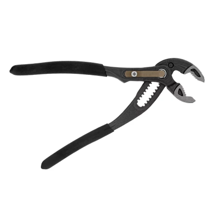 Клещи переставные Denzel 17905, кнопочный механизм, обливные рукоятки, 180 мм купить в Нижневартовске