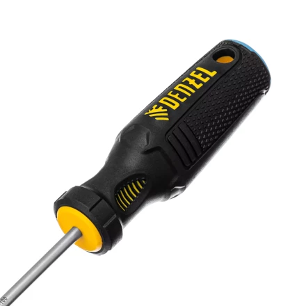 Отвертка, SL4х100 мм, S2, 3к рукоятка Denzel 121927 купить в Нижневартовске
