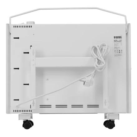 Конвектор электрический Denzel XCE-1000, 230 В, 1000 Вт, X-образный нагреватель белый 98130 купить в Нижневартовске