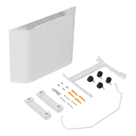 Конвектор электрический Denzel XCE-1000, 230 В, 1000 Вт, X-образный нагреватель белый 98130 купить в Нижневартовске