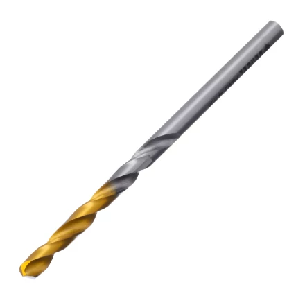 Сверло спиральное по металлу Denzel 4 x 75 мм, Р6М5, Golden Tip, 718229 купить в Нижневартовске
