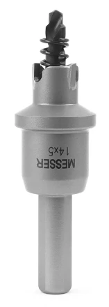 ТСТ коронка MESSER 14X5 с центрирующим сверлом и толкающей пружиной купить в Нижневартовске