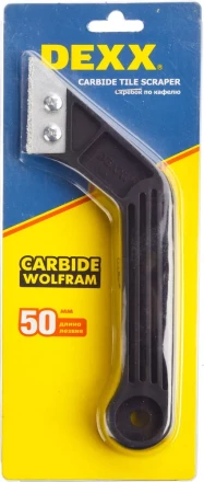 Скребок DEXX по кафелю с карбидным напылением, 1 лезвие 33413 купить в Нижневартовске