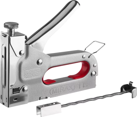 Степлер с регулировкой силы удара, металлический корпус, для тонкой скобы тип 53 (4-14 мм), MIRAX 3144 купить в Нижневартовске