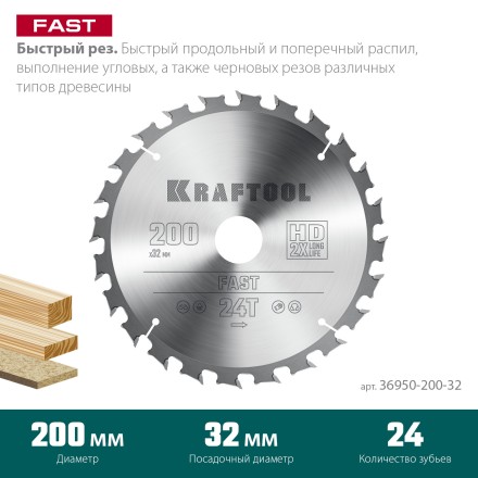 Диск пильный FAST, повышенный ресурс 36950-200-32 купить в Нижневартовске