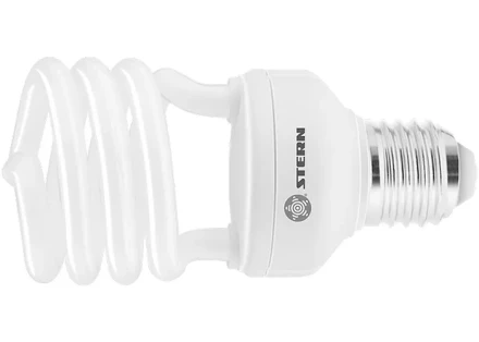 Лампа компактная люминесцентная полуспиральная 30W 2700K E27 8000ч Stern 90905 купить в Нижневартовске