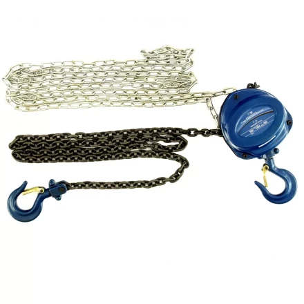 Таль цепная 1 т h подъема 2,5 м расстояние между крюками 350 мм Stels 51944 купить в Нижневартовске