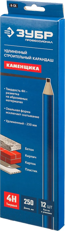 Карандаш разметочный удлиненный каменщика серия ПРОФЕССИОНАЛ купить в Нижневартовске