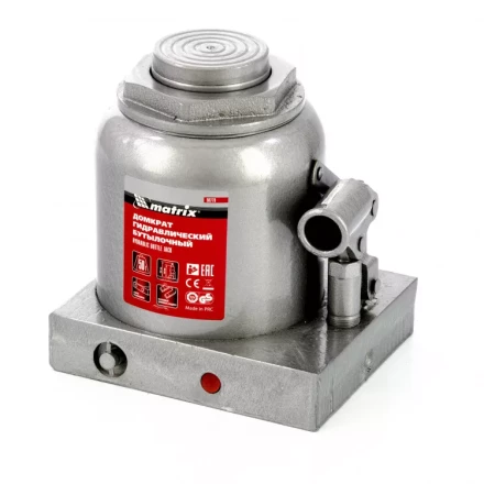 Домкрат гидравлический бутылочный 50 т Matrix 50779 купить в Нижневартовске
