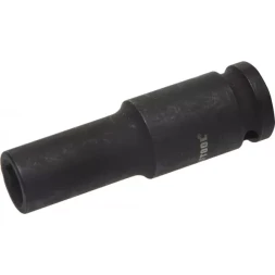 Торцовая головка KRAFTOOL "INDUSTRIE QUALITAT" ударная, удлиненная (1/2"), FLANK, Cr-Mo, фосфатированная, 11 мм 27942-11