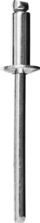 Заклепки ЗУБР из нержавеющей стали, 4,8x16мм, 500шт 31315-48-16 купить в Нижневартовске