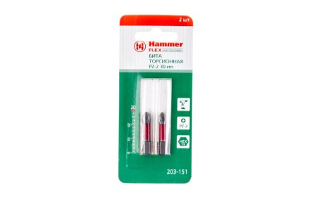 Бита HAMMER PZ2 30мм (2шт.) купить в Нижневартовске