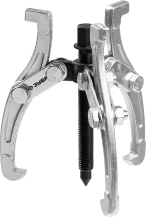 ЗУБР внешний d 25 - 160 мм, внутренний d 45 - 135 мм, шарнирный трехзахватный съемник, Профессионал (43318-110) купить в Нижневартовске