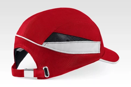 ЗУБР БИНОМ, красная, ударопрочный корпус, укороченный козырёк 55мм, размер от 54 до 59см, защитная каскетка, Профессионал (11096) купить в Нижневартовске